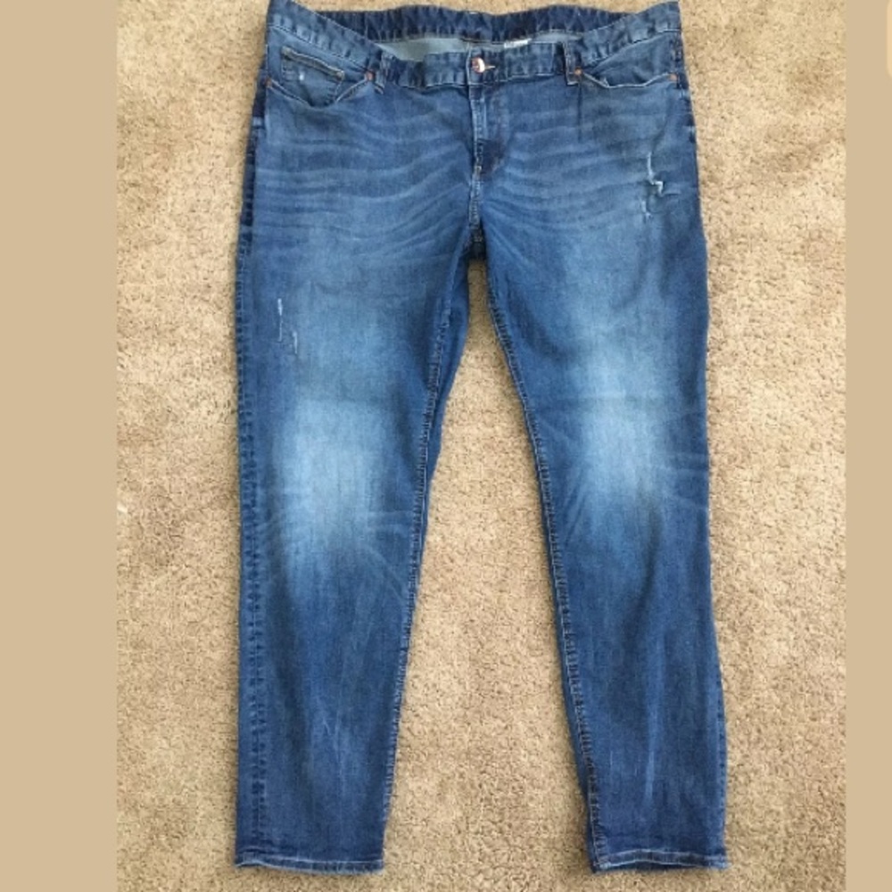 H&M plus size 22 stretch boyfriend jeans - Picture 5 of 8
